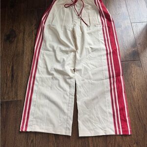 Amazon Women's Track Pants with Red Stripes